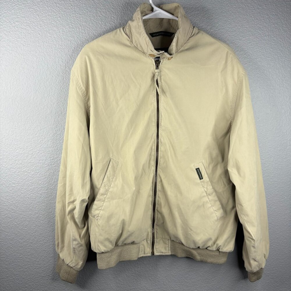 Weatherproof Beige Sporty Coat Vintage 90's